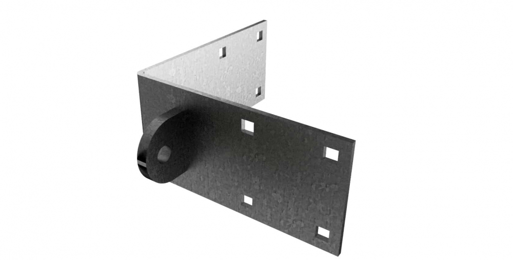 Non-Articulating Double Pin Bracket - Boat Dock Hardware